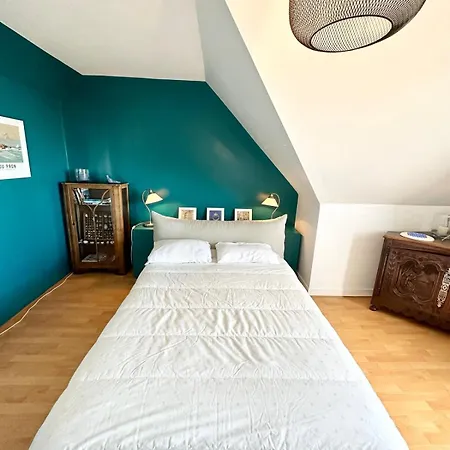 T3 Duplex Vue 180 Sur Le Port De Lomener アパート *